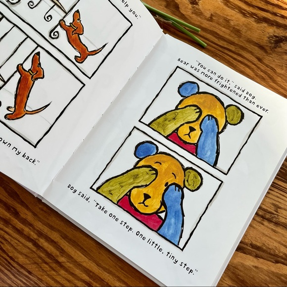 🦋 5/$25 BUNDLE • Dog and Bear: Two Friends • Three Stories Hardcover Book - Picture 4 of 7